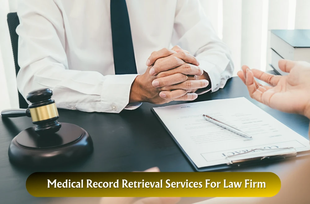 Medical record retrieval services for law firm Image